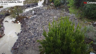 Градове в Сицилия и Калабрия потънаха под вода