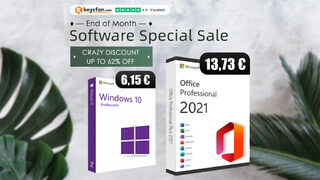 Юлска разпродажба на Keysfan: <span class="highlight">Windows</span> <span class="highlight">10</span> от €6, Office 2021 от €13,73. Ограничено време!