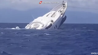 Суперяхтата "Сага" потъна в Средиземно море
