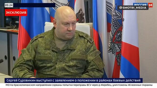<span class="highlight">Суровикин</span> е освободен като командващ руската авиация според журналисти