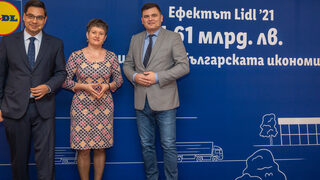 "Ефектът Лидл" в България е 1.61 млрд. лв. през 2021 г., изчислиха икономисти