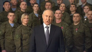 Западът използва Украйна, за да унищожи Русия, каза Путин в новогодишно обръщение