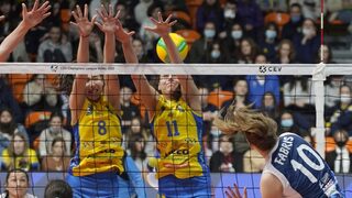 "<span class="highlight">Марица</span>" допусна първа загуба във волейболното първенство от 2015 г.