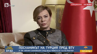 Посланикът на Турция: Шест хиляди сгради са срутени от земетресението