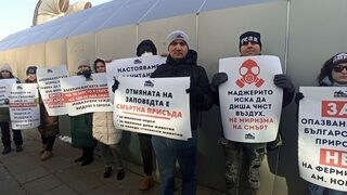 Делото за норките бе отложено, протестиращи настояха за спиране на вноса на животните