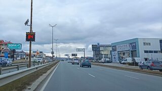 До 40 хил. нарушения <span class="highlight">на</span> седмица засичат таблата за скорост в София