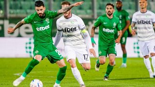 "Лудогорец" стигна до обрат срещу "Берое"