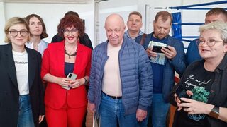 С призив за мобилизация и смъртно наказание Пригожин изненадващо обиколи Русия