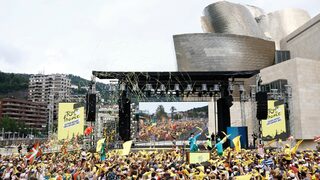 Фотогалерия: Пищното откриване <span class="highlight">на</span> Тур дьо Франс в Билбао