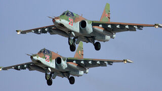 Руски Су-25 падна в Азовско море недалеч от плаж