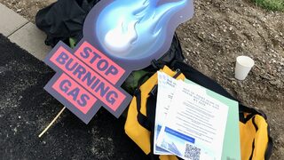 Протести за защита на климата пред европарламента