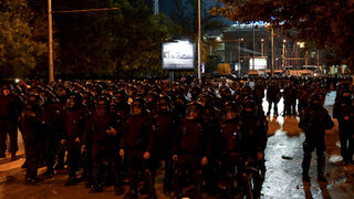 БОЕЦ протестираха срещу полицейското насилие пред сградата на МВР