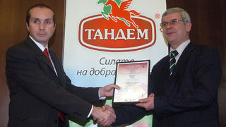 "Тандем" взе евросертификат за продажби в Европа 