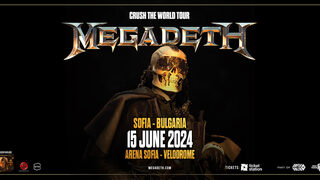 Американската траш метъл група Megadeth идва за концерт в София