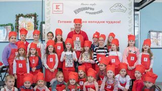 Kaufland издаде готварска книга за деца, на корицата е внучката на Христо Стоичков – Миа