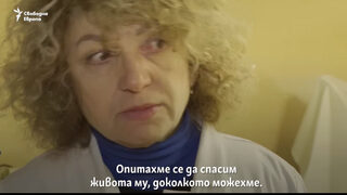 Детската болница в Херсон, в която лекуват малки пациенти с рани от войната