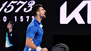 Джокович отново имаше проблеми, но се класира напред на Australian Open