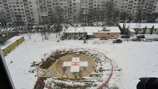 Снимка на деня: В София вече е регистрирана първата площадка за <span class="highlight">спешна</span> <span class="highlight">помощ</span> по въздуха
