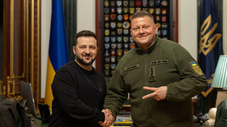 "Време е за промени": Зеленски обяви смяната на <span class="highlight">Залужни</span>
