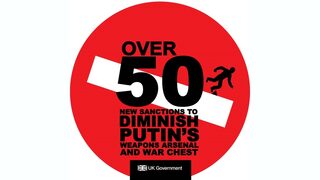 Великобритания обяви нови санкции на втората годишнина от войната в Украйна