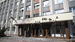 Дрон се вряза в градската администрация на Белгород