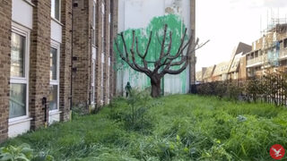 Нова творба на Банкси се появи в Лондон (видео)