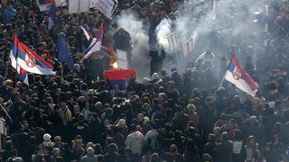 Сърбия протестира тази вечер на национален митинг