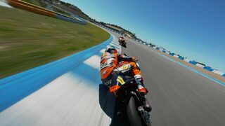 Мотоциклет срещу дрон: предизвикателството на "Ред бул" и <span class="highlight">MotoGP</span>