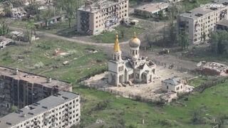 Кадри от дрон показват мащаба на разрушенията в Часов Яр след месеци на руски бомбардировки