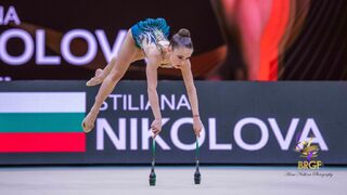 Стиляна <span class="highlight">Николова</span> стана абсолютна европейска шампионка в художествената гимнастика