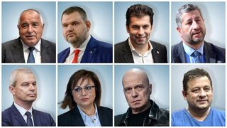 При близо 20% обработени протоколи: 7 формации в парламента, следвани от "Не подкрепям никого"