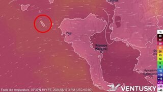 Трети чужденец почина от жегата в Гърция, издирват се още трима