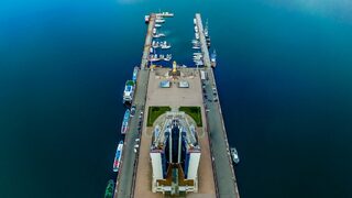 Износът на украинско зърно през <span class="highlight">Констанца</span> е намалял с 44%