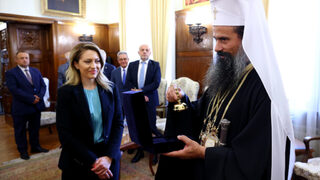 Снимка на деня: Светската и духовната власт си дадоха среща със заявка за единение