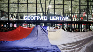 Протести в Белград срещу екстрадирането на беларуски журналист