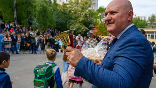 Снимка на деня: На добър час в първия учебен ден!