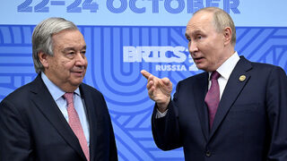 Гутериш се застъпил за мир в Украйна на среща с Путин