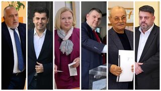 Лидерите на партиите гласуваха за сигурност, стабилност и редовен кабинет след вота