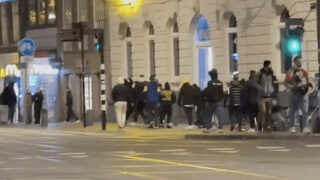 Погром над израелски фенове в Амстердам, има ранени