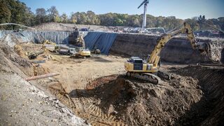 Строежът на <span class="highlight">стадион</span> "<span class="highlight">Българска</span> <span class="highlight">армия</span>" приключи за тази година