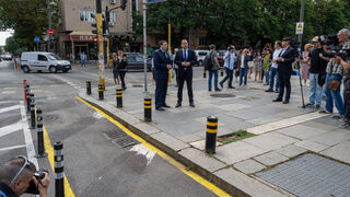 Протестите срещу реорганизацията на движението в центъра на София се подновиха