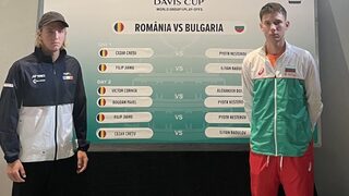 България и Румъния си размениха по една победа за "Купа Дейвис"