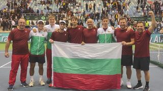 България победи с 3:1 Румъния и се завърна в група I за "Купа Дейвис" в тениса
