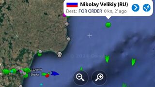 Руска "плаваща бензиностанция" отново е на позиция пред българския бряг