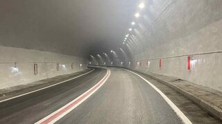 Приключи обновяването на кривия тунел през Кресненското <span class="highlight">дефиле</span>