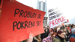 Студенти в Босна протестираха срещу правителството