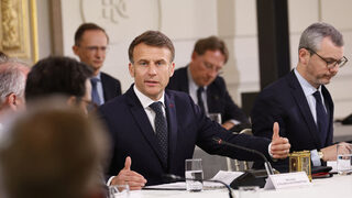 Макрон призова за блокиране <span class="highlight">на</span> инвестициите в САЩ