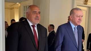 Бойко Борисов се срещна с президента на Турция Реджеп Ердоган в Истанбул.
