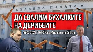 Демокрацията е в опасност: На 16 юли се организира протест "Да свалим бухалките на дерибеите"