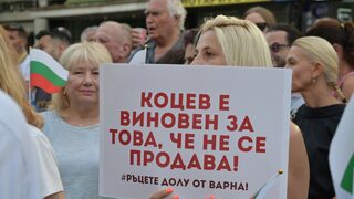 Фотогалерия: С "Болеро" на Равел и призиви "Единни срещу бухалките" масов митинг показа енергия за съпротива